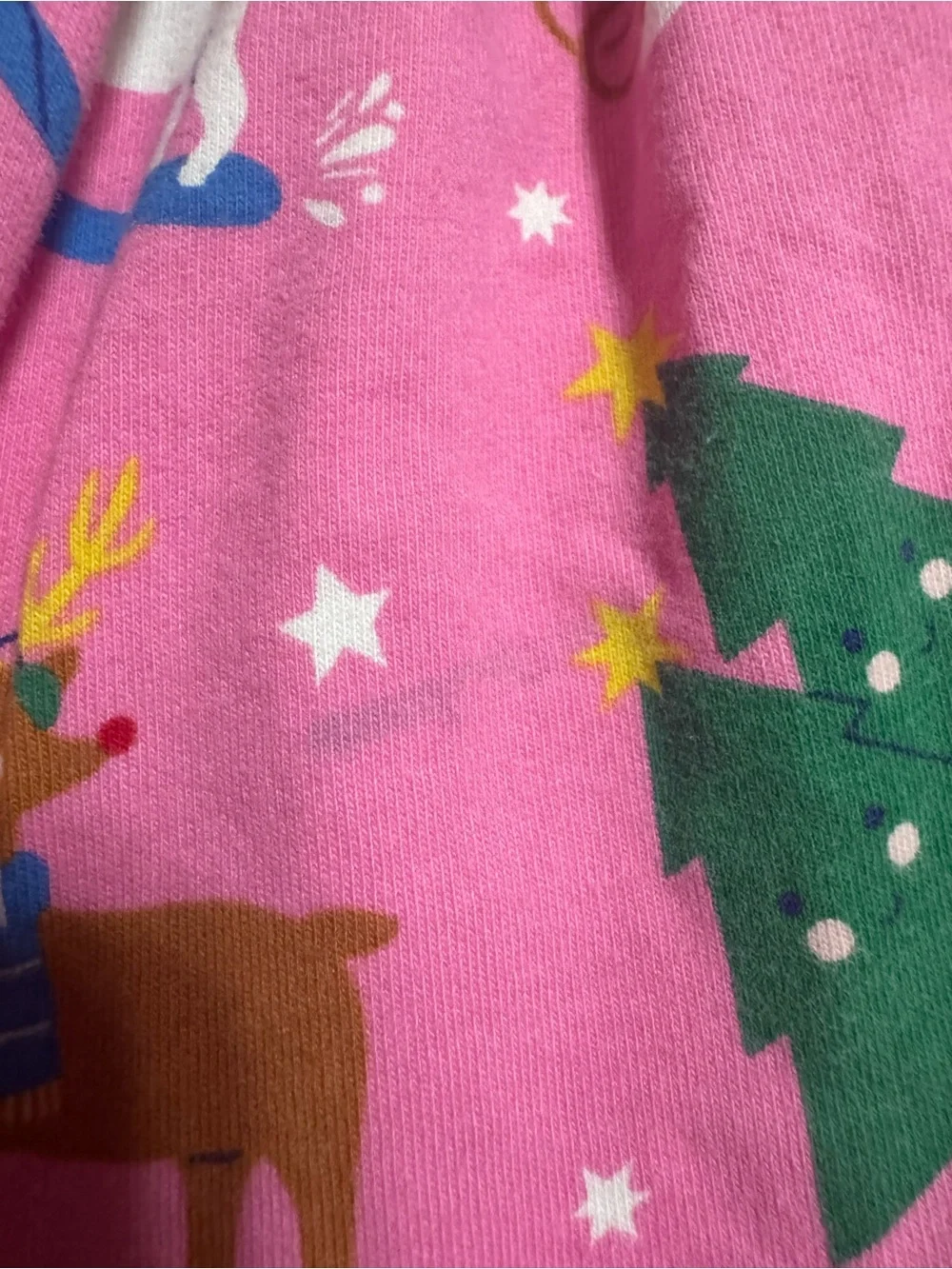 Mini Boden pink Christmas dress 4-5y girls